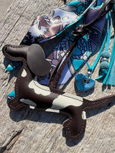 Charger l'image dans la galerie, Bijou de sac "Teckel Arlequin Chocolat"
