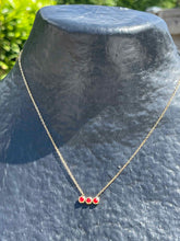 Charger l&#39;image dans la galerie, Collier &quot;3 strass&quot;
